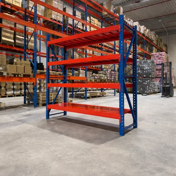 Estantería profesional para almacenamiento – 2000 x 600 x 2000 mm – 500 kg/nivel