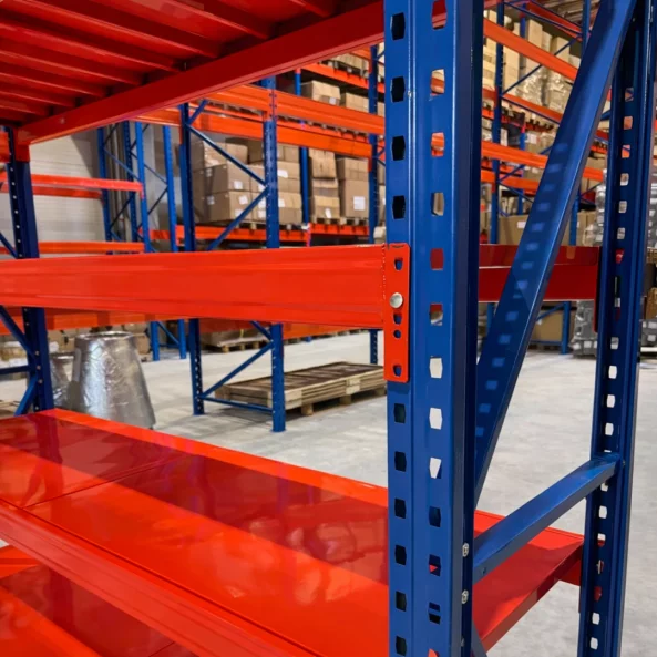 Estantería profesional para almacenamiento – 2000 x 600 x 2000 mm – 500 kg/nivel