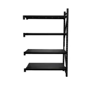 Extensie-Raft profesional pentru depozitare-L1200 x l400 x H2000 mm -100KG/NIVEL-Black