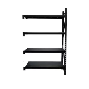 Extensie-Raft profesional pentru depozitare-L1200 x l400 x H2000 mm -100KG/NIVEL-Black