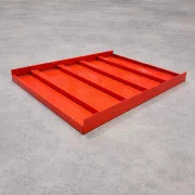 Polita metalica raft profesional– 913 × 555 mm, grosime 1.0 mm-1000KG/NIVEL