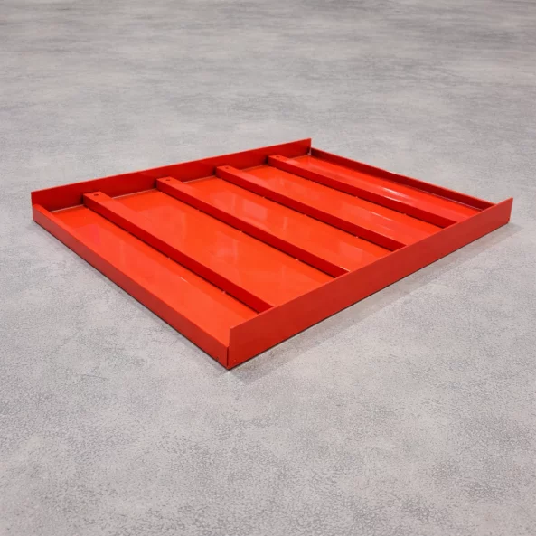 Polita metalica raft profesional– 913 × 555 mm, grosime 1.0 mm-1000KG/NIVEL