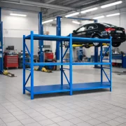 Bővítmény – Professzionális tárolópolc M2500xSZ600xH2000, 600 kg – KÉK