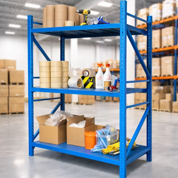 Raft profesional pentru depozitare H2500xl600xL2000 , 600 kg-BLUE