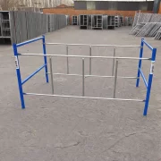 Modul superior pentru schelă – cadru tip H dublu,W1219*H1000*L1800mm-albastru