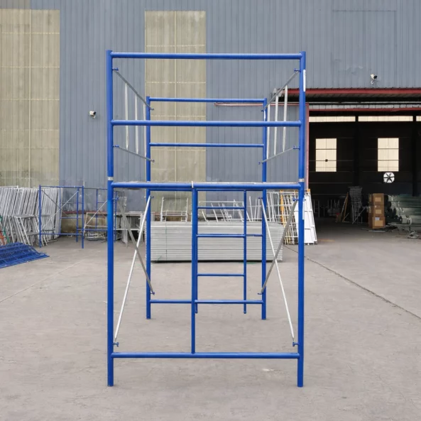 Modul superior pentru schelă – cadru tip H dublu,W1219*H1000*L1800mm-albastru