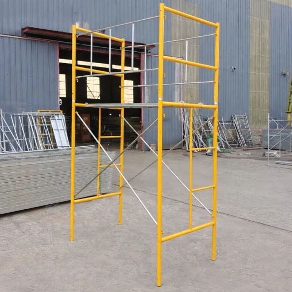 Modul superior pentru schelă – cadru tip H dublu,W900*H1000*L1800mm-portocaliu