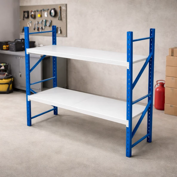 Estantería profesional de almacenamiento ->L2000xAn600xAl2000  400KG