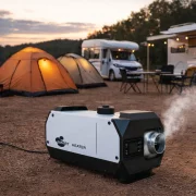 Премиум преносим квадратен отоплител Smart Heater, 8 kW 12V/24V, японска свещ Kyocera