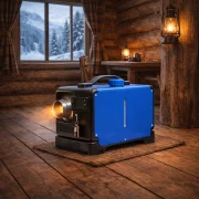 Smart Heater premium hordozhato, negyzet alaku 8 kW futokeszulek, 12V es 24V, japan Kyocera izzitogyertya