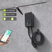 Stație de încărcare Wallbox 11kW Type 2 – 16A trifazat, Bluetooth APP, Ecran Tactil 3.5”