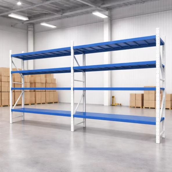 Extensión de estantería profesional para almacenamiento → L2000xA600xH2000 800 kg