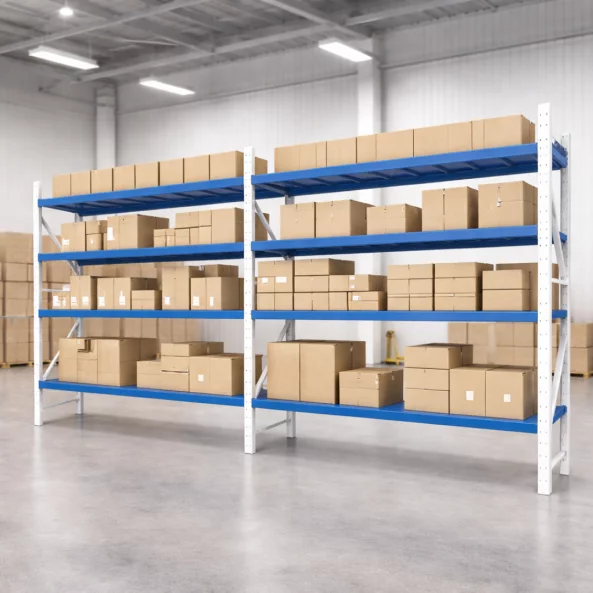 Extensión de estantería profesional para almacenamiento → L2000xA600xH2000 800 kg