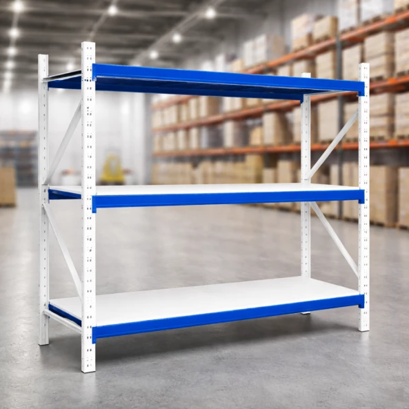 Estantería profesional para almacenamiento L2000xA600xH2000 ~600 kg