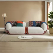 Canapea-3 locuri din spuma poliuretanica W3350, material compresie 400 g/mp