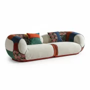 Canapea-3 locuri din spuma poliuretanica W3350, material compresie 400 g/mp