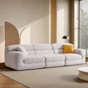 Canapea cu 3 locuri 25-S01, Material Compresat și Spumă W3350