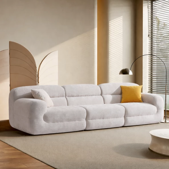 Canapea cu 3 locuri 25-S01, Material Compresat și Spumă W3350