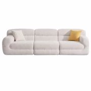 Canapea cu 3 locuri 25-S01, Material Compresat și Spumă W3350