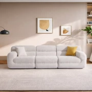 Canapea cu 3 locuri 25-S01, Material Compresat și Spumă W3350