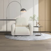 Canapea din spuma poliuretanica W3350, pliabila, Bej