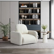 Canapea din spuma poliuretanica W3350, pliabila, Bej