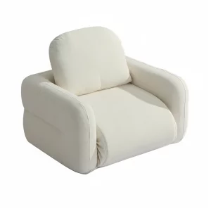 Canapea din spuma poliuretanica W3350, pliabila, Bej