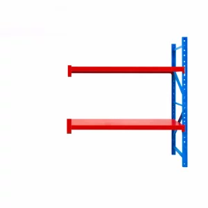 Extensión de estantería profesional de almacenamiento – 2 niveles, 500 kg/nivel – L2000 × 600 × H2000, capacidad total 1000 kg