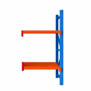 Extensión de estantería profesional de almacenamiento H2000 × L1000 × 600, capacidad de carga 600 kg