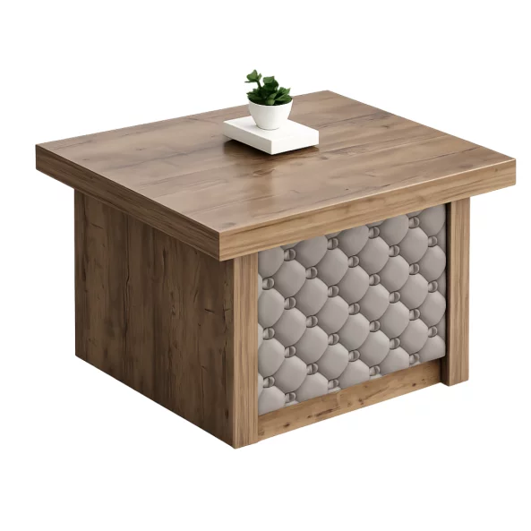 Masa de ceai din placa melaminata E1 50 mm, W800×D600×H450 mm