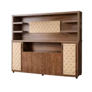 Dulap Arhivare SMART HEATER cu cabinet inferior decorativ -maro stejar