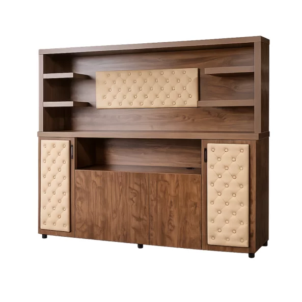 Dulap Arhivare SMART HEATER cu cabinet inferior decorativ -maro stejar