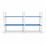 Extensión ~ Estantería profesional de almacenamiento Al2000 × An600 × L2000 400 kg