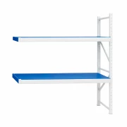 Extensión ~ Estantería profesional de almacenamiento Al2000 × An600 × L2000 400 kg