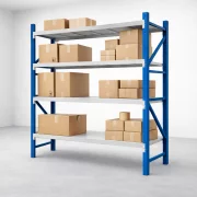 Raft profesional pentru depozitare H2500xl600xL2000 ,800 kg- 4 niveluri