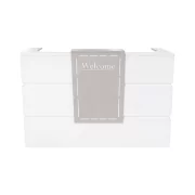 Birou receptie SMART HEATER-material melaminat W1600*D600*H1050,alb