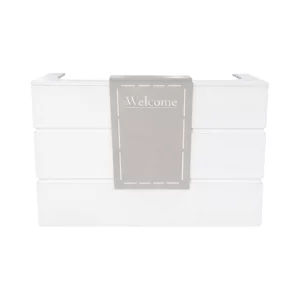 Birou receptie SMART HEATER-material melaminat W1600*D600*H1050,alb