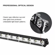 Bara LED Slim 6D-lentila optica unica- 13inch 36W Off-Road
