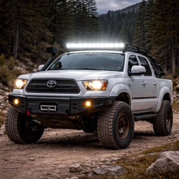 6D Slim LED fényrúd - egyetlen optikai lencse, 32 hüvelyk 90W Off-Road