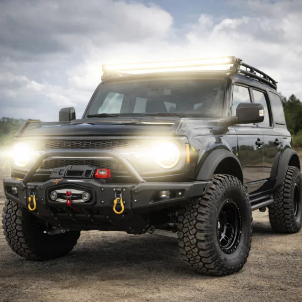 6D Slim LED fényrúd – egyetlen optikai lencse, 44 hüvelyk 126W Off-Road