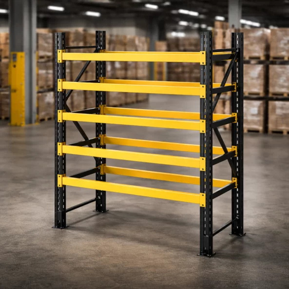 Raft profesional de depozitare L1070xl600xH2000 , 1000 kg-fără polițe