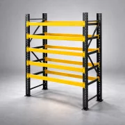 Raft profesional de depozitare L1070xl600xH2000 , 1000 kg-fără polițe