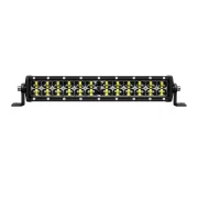 Bară LED Slim 6D-10 inch 72W – Lentile Duble, Profil Subțire