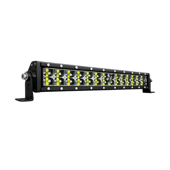 Bară LED Slim 6D-10 inch 72W – Lentile Duble, Profil Subțire
