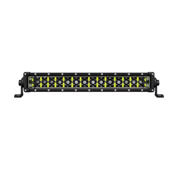 Bară LED Slim 6D-20 inch 144W – Lentile Duble, Profil Subțire