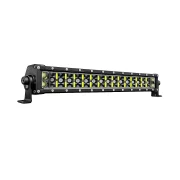 Bară LED Slim 6D-20 inch 144W – Lentile Duble, Profil Subțire