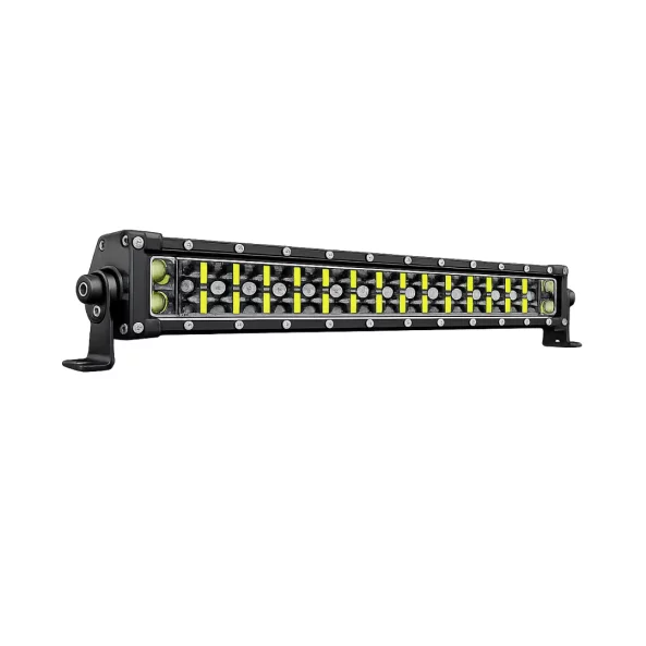 Bară LED Slim 6D-20 inch 144W – Lentile Duble, Profil Subțire
