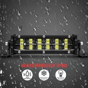 Barra LED Slim 6D 5.5″ 36W – Lentes Dobles, Perfil Delgado