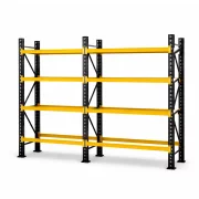 Extensie-Raft profesional de depozitare L1070xl600xH2000 , 1000 kg-fără polițe