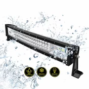 Ívelt LED fényrúd – három sor LED, 22 hüvelyk, 270W